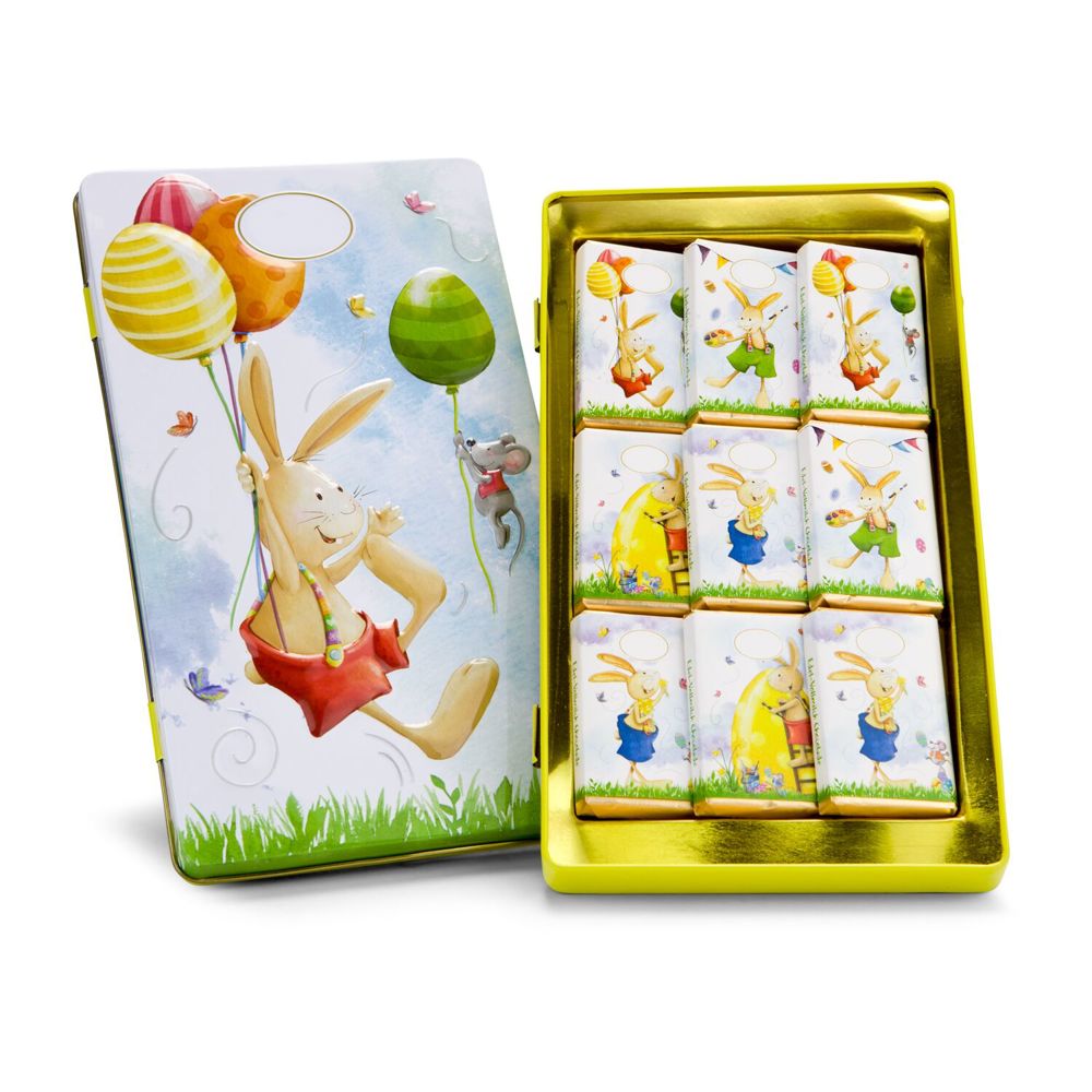 Schokoladendose Ostergrüße