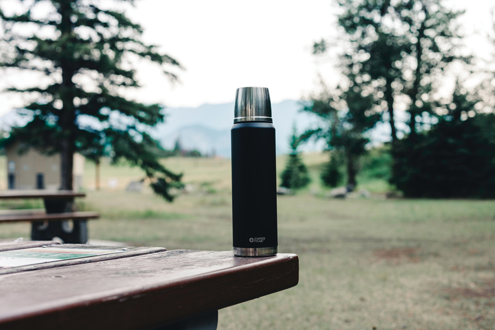 Swiss Peak Elite  1l Kupfer Vakuum Flasche