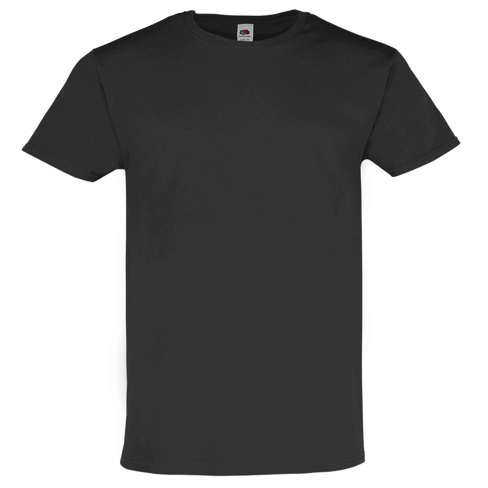 614220 - Iconic 195 T-Shirt (vorher: Ringspun Premium T-Shirt) - Schwarz