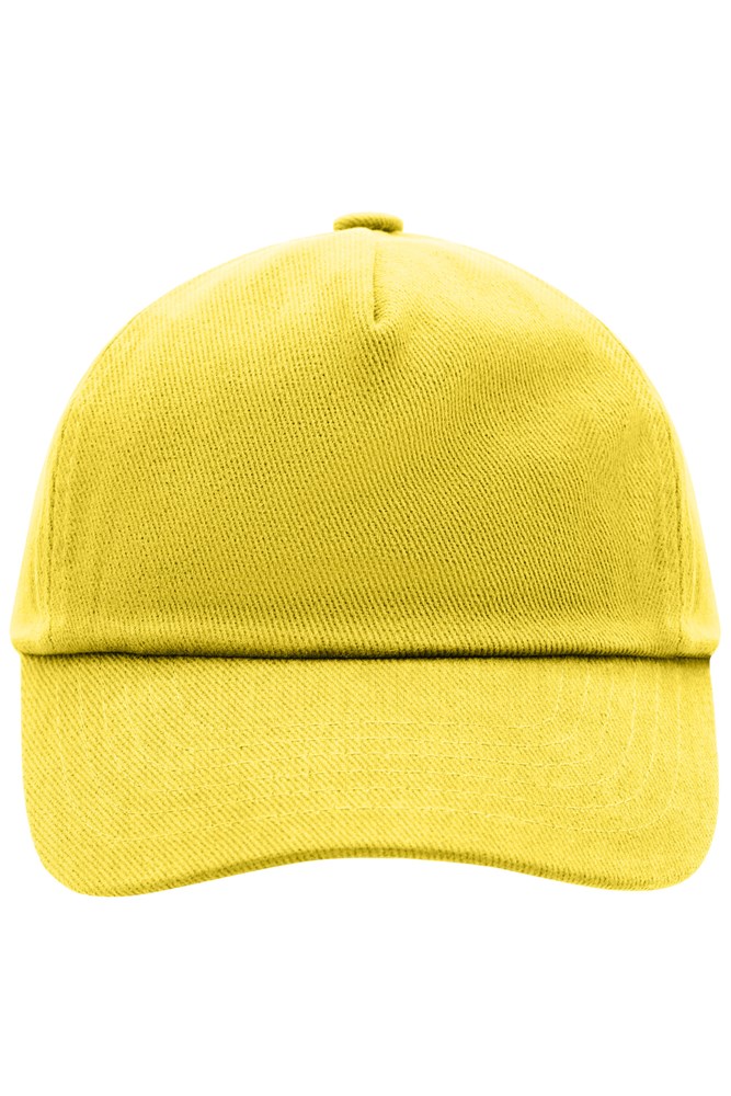 5 Panel Kids' Cap - Yellow (ca. Pantone 101C)