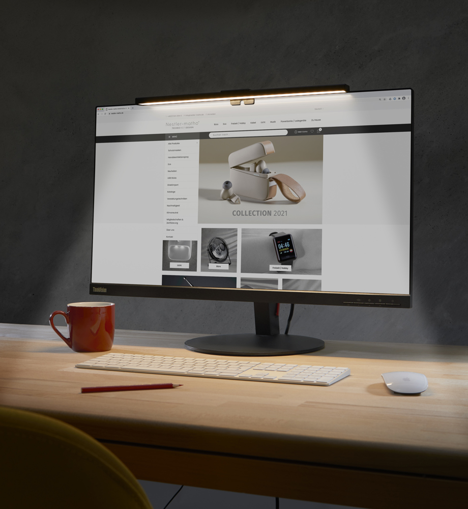 Nestler-matho LIGHT Monitorleuchte