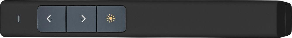 Laserpointer aus Kunststoff Manon - schwarz