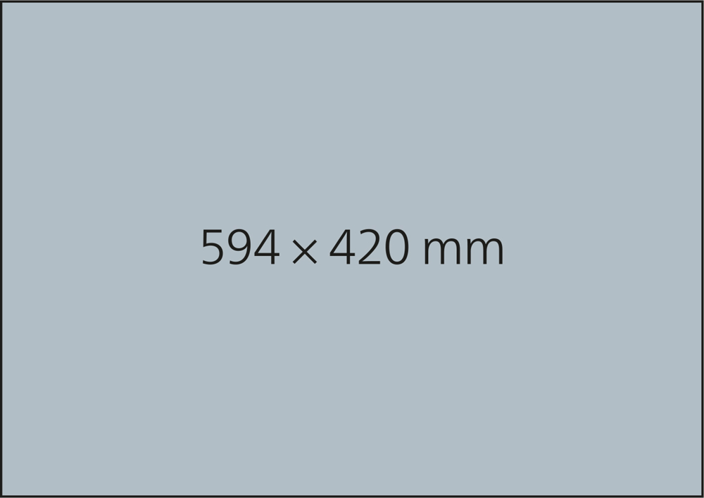 Schreibunterlage, 50 Blatt