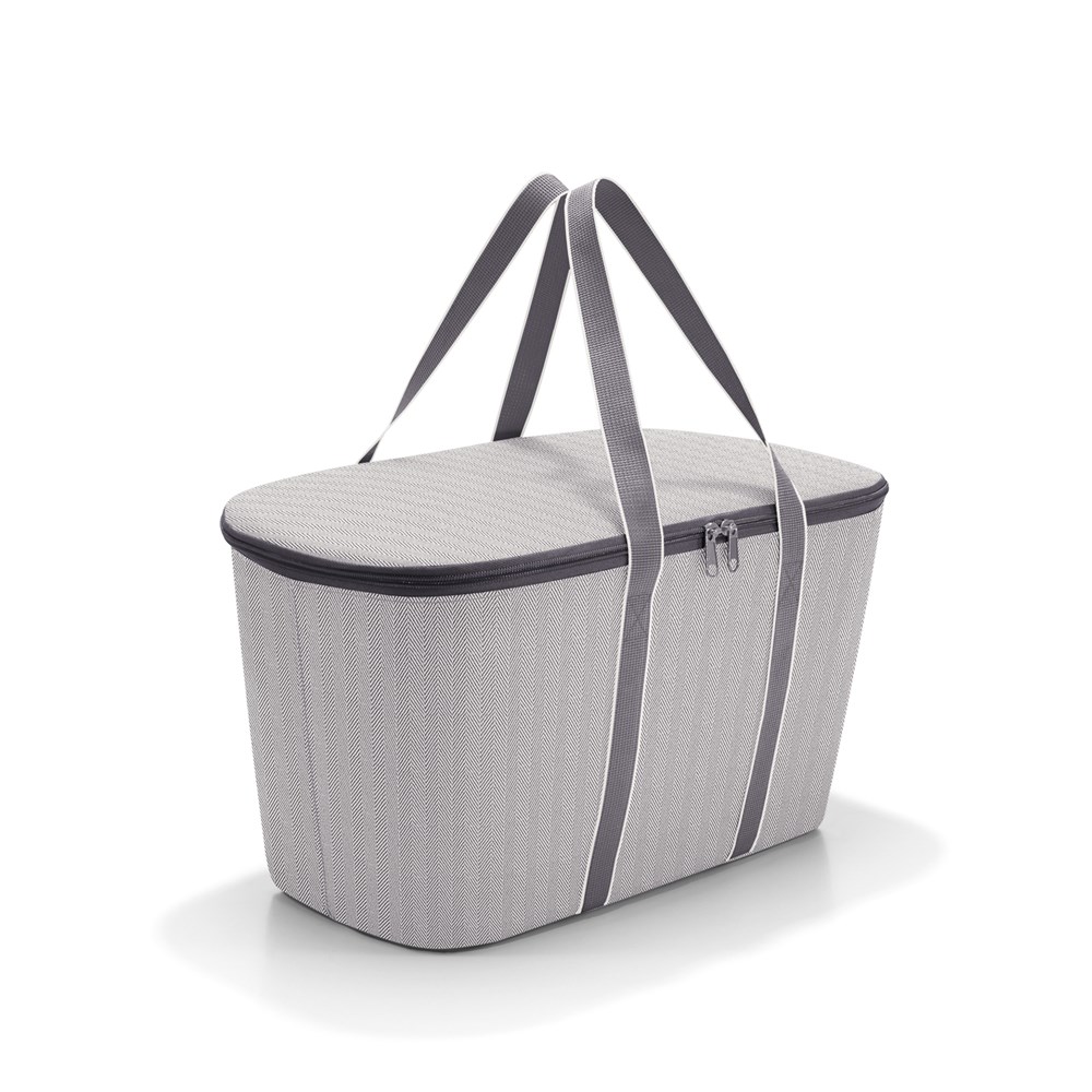 coolerbag - herringbone grey
