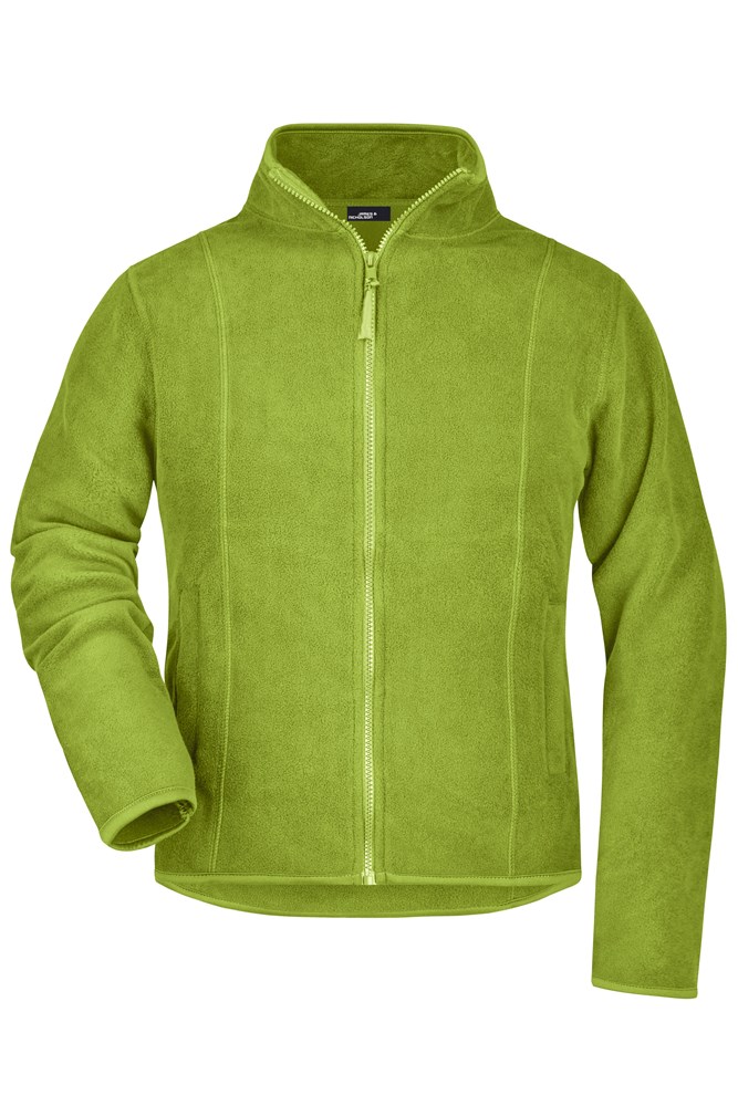 Girly Microfleece Jacket - Lime-green (ca. Pantone 366U)