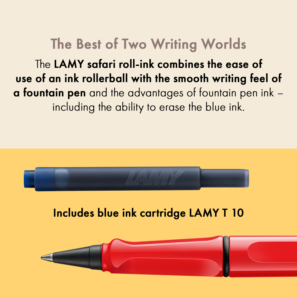 Tintenpatronenroller LAMY safari red