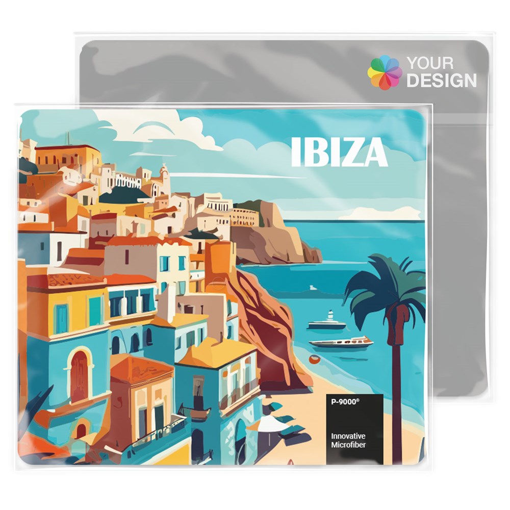 LapKoser® 3in1 Notebookpad 23x20 cm mit individueller Einlegekarte, All-Inclusive-Paket