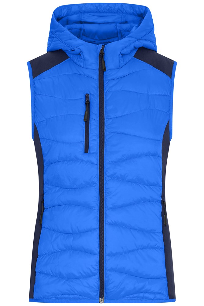 Ladies' Hybrid Vest - Blue/navy (ca. Pantone 285U
296C)