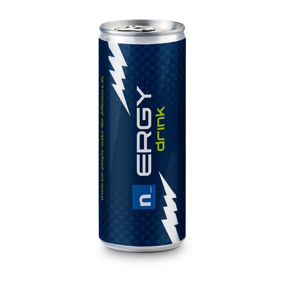 Energy drink, 250 ml - Kleinmengen ab 24 Dosen