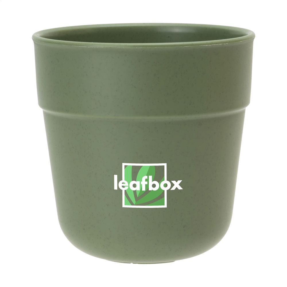 BE O Coffee Mug 220 mlKaffeebecher - Green monstera