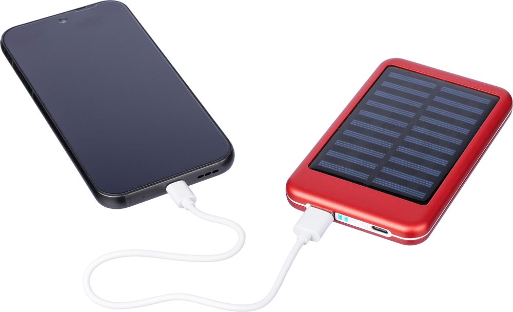 Aluminium Solar-Powerbank Tycho