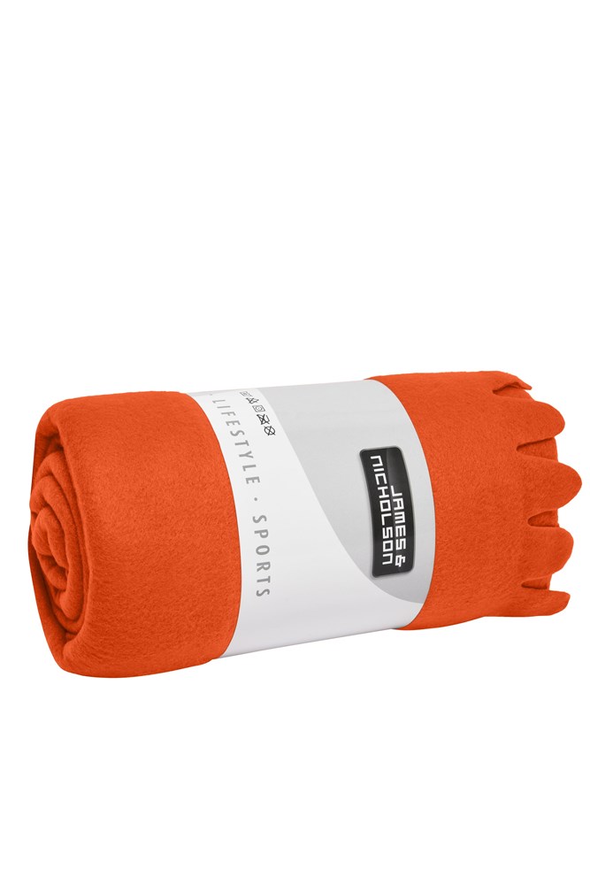Fleece Blanket - Orange (ca. Pantone 1575C)