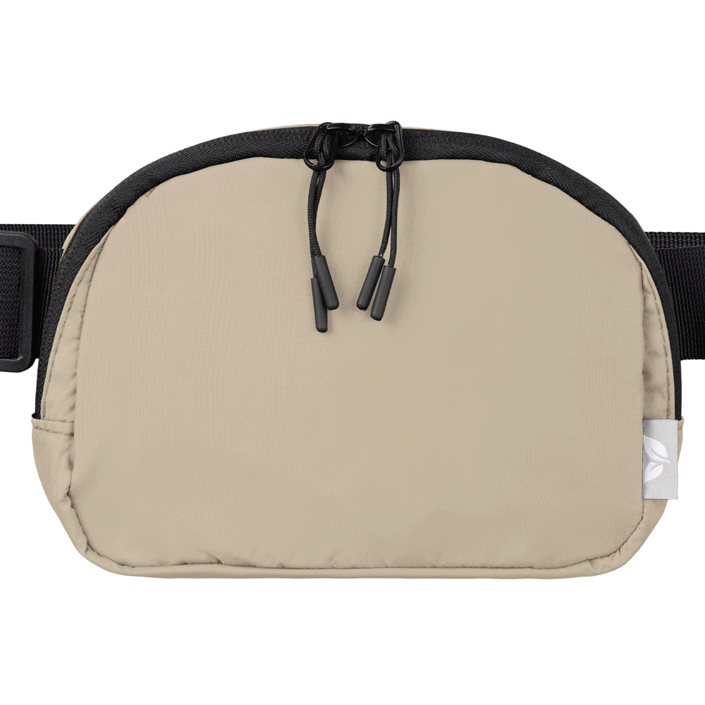 Taiga Gürteltasche mit Reißverschluss aus rPET Nylon - 1.2 L
