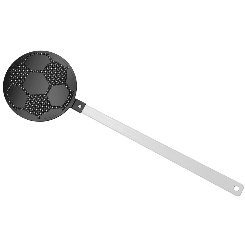 Fliegenklatsche "Fußball" - weiß/schwarz