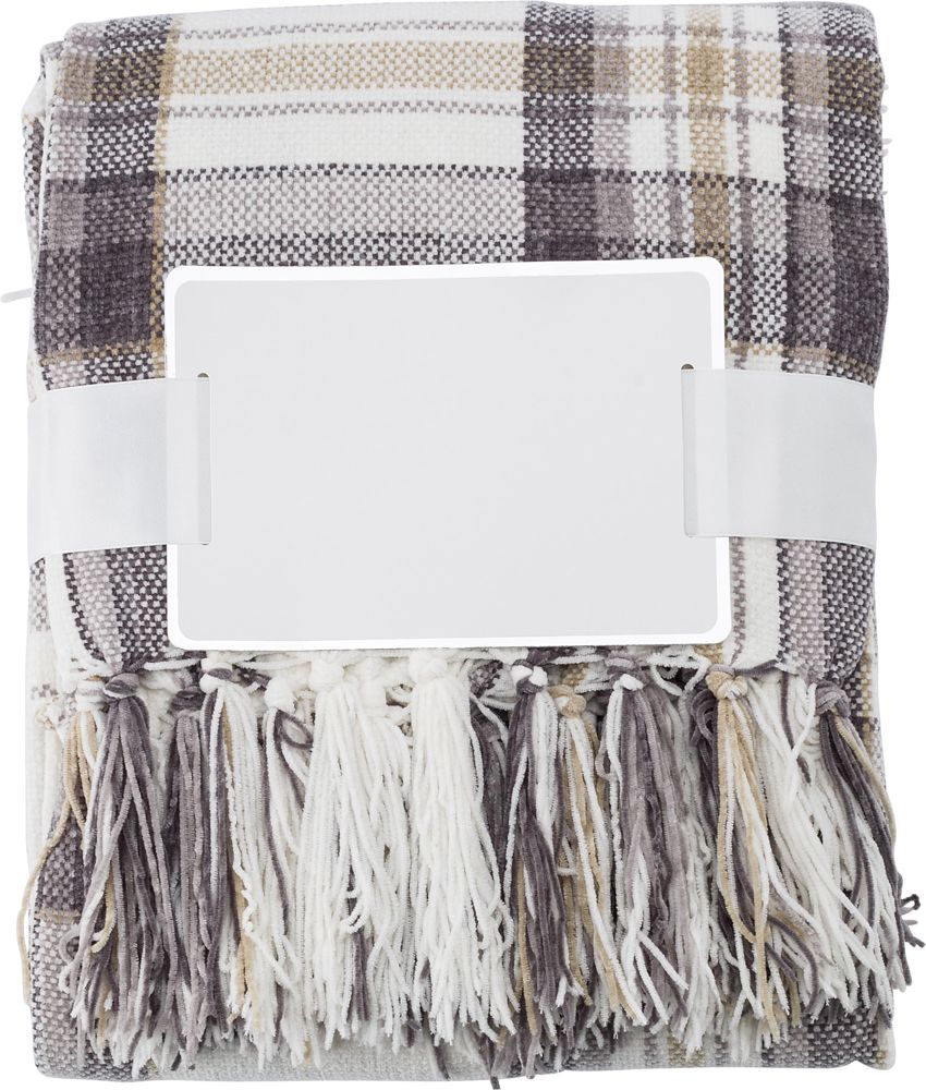 Decke aus Polyester Ayana - Braun