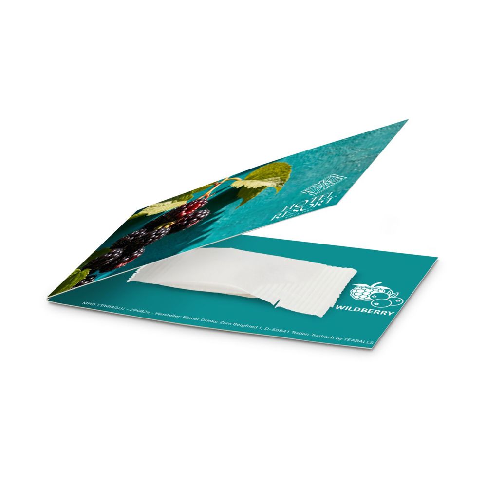 Promo Drops by TEABALLS - 1 Sachet (6-8 Wildberry Drops für ein Erfrischungsgetränk mit bis zu 0,5 L)