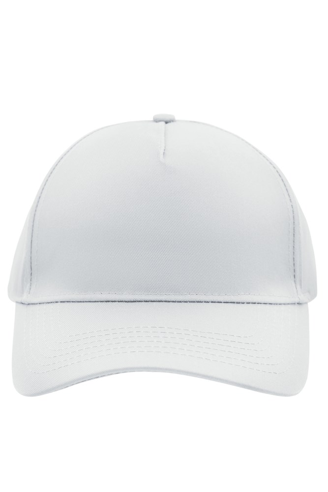 5 Panel Cap - White (ca. Pantone white)