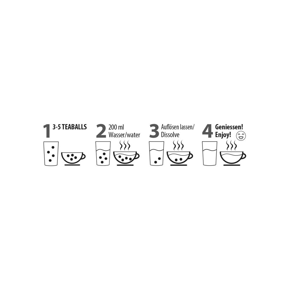 Promo Drops by TEABALLS - 1 Sachet (6-8 Wildberry Drops für ein Erfrischungsgetränk mit bis zu 0,5 L)