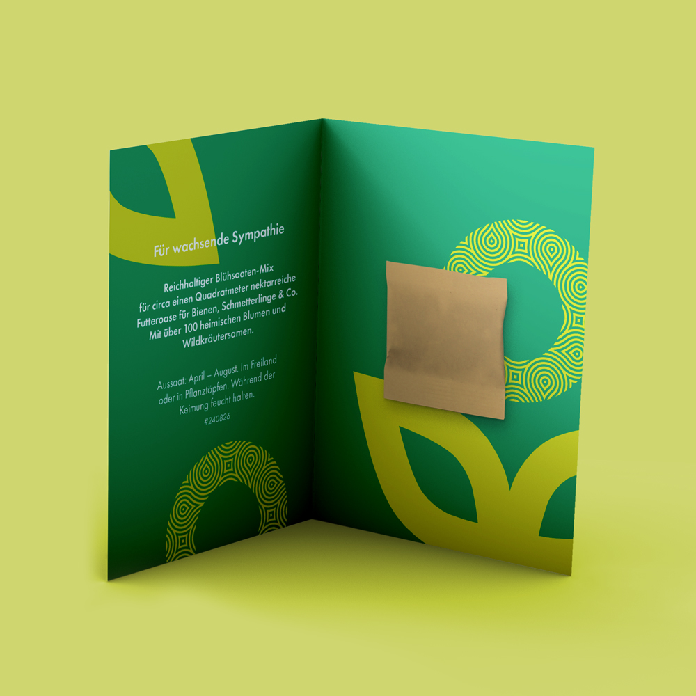 Samen Klappkarte A7 – Nalu