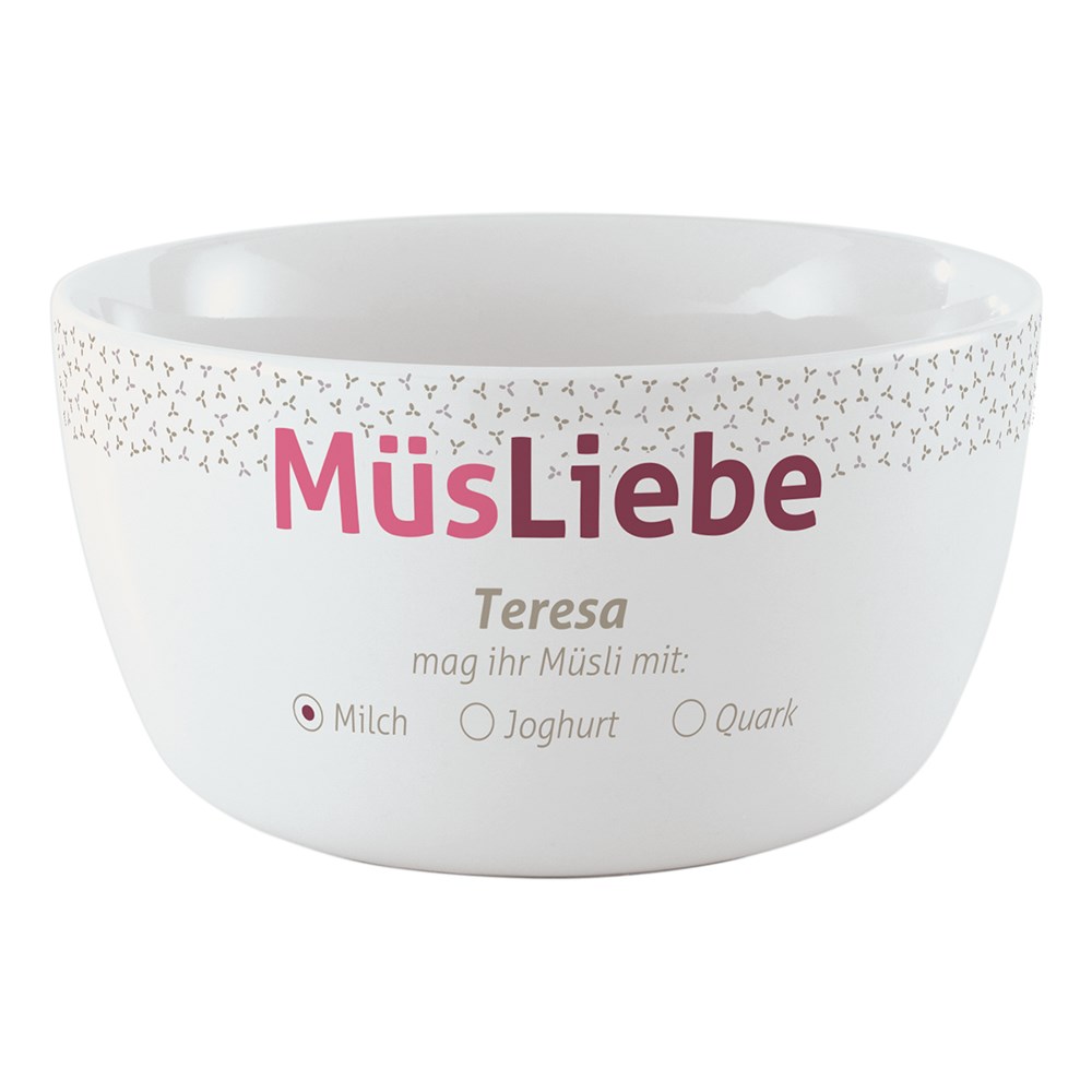 SND Frühstück Porzellanschale  (Made in Germany)