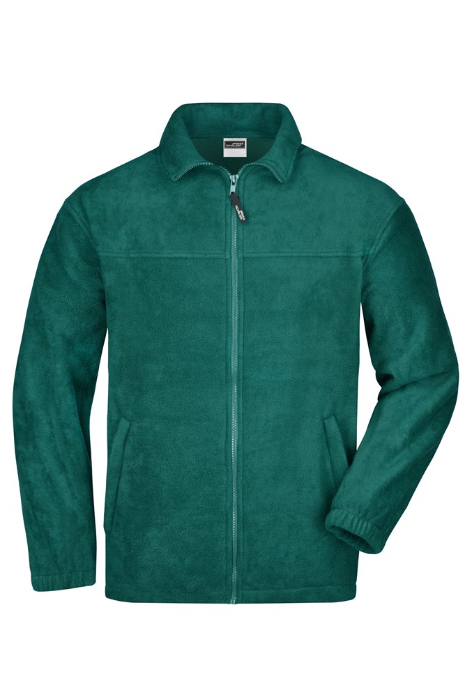 Full-Zip Fleece - Dark-green (ca. Pantone 3435C)