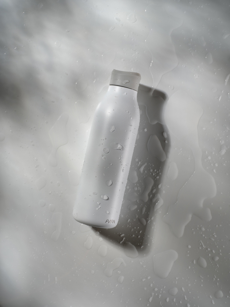 Avira Alok 360 Klick-Wasserflasche aus RCS rec. Stahl, 600ml