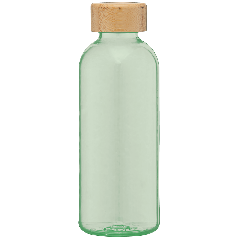 Strom - 650 ml rPET Trinkflasche mit Bambus-Deckel