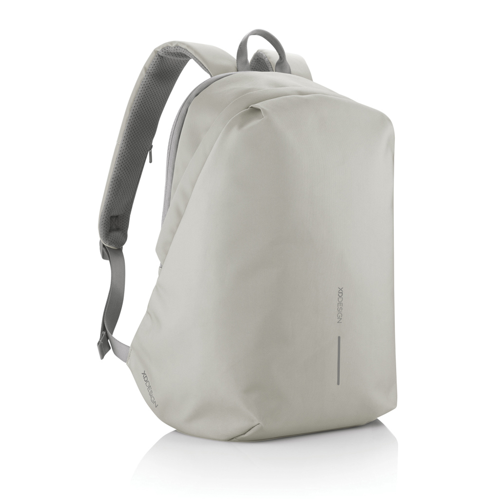 Bobby Soft, Anti-Diebstahl-Rucksack - grau, grau (± PMS 421/ ± PMS Cool Grey 8)