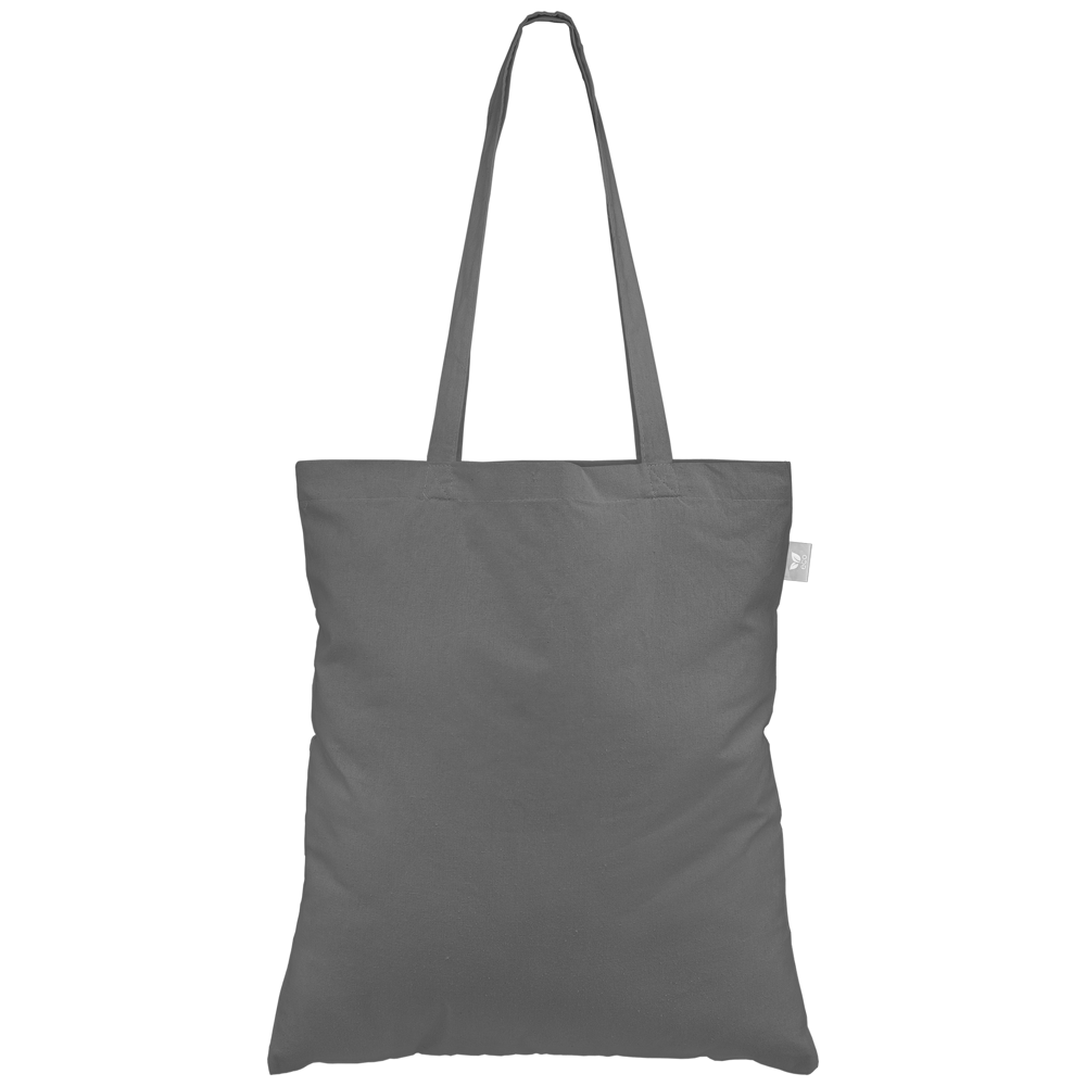 Geo - Tragetasche aus recyceltem Baumwolltuch (140 g/m²)