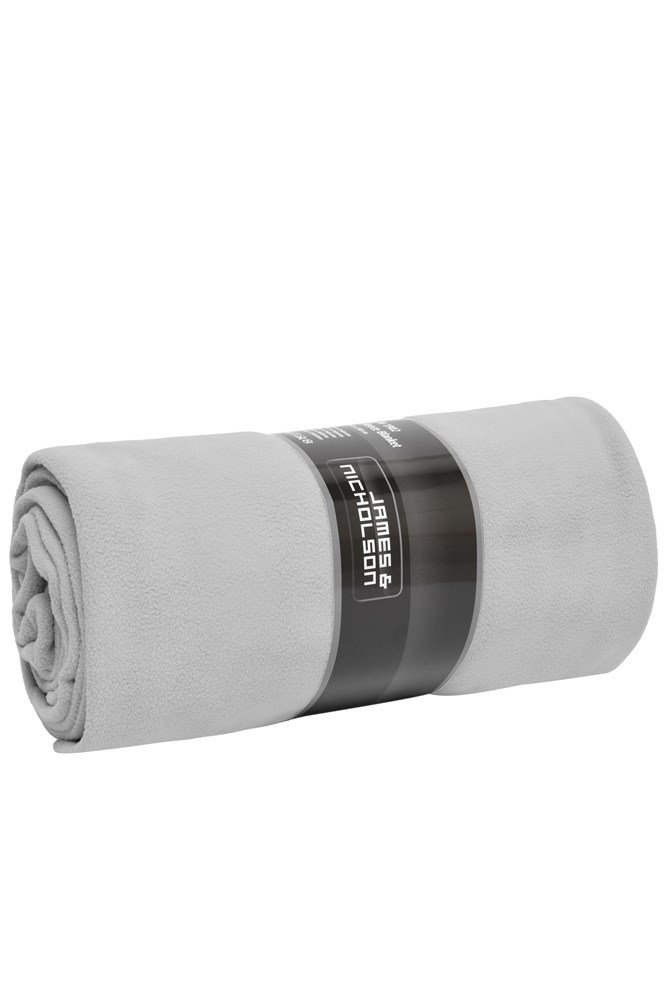 Fleece Blanket XXL - Silver (ca. Pantone 421C)