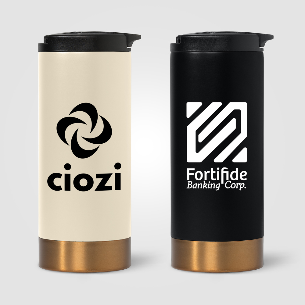 Astrid - 385 ml Edelstahl-Thermobecher - Doppelwandig