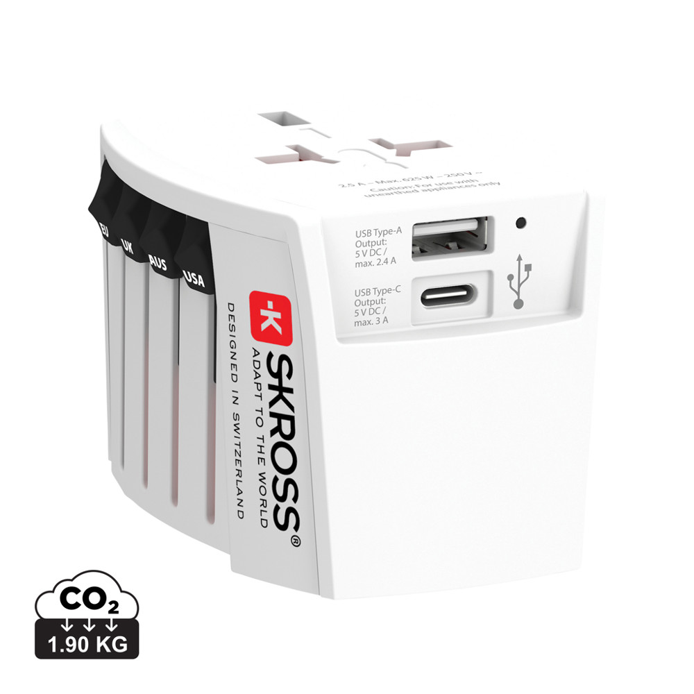 SKROSS MUV USB ( 1 USB-C 1 USB-A)