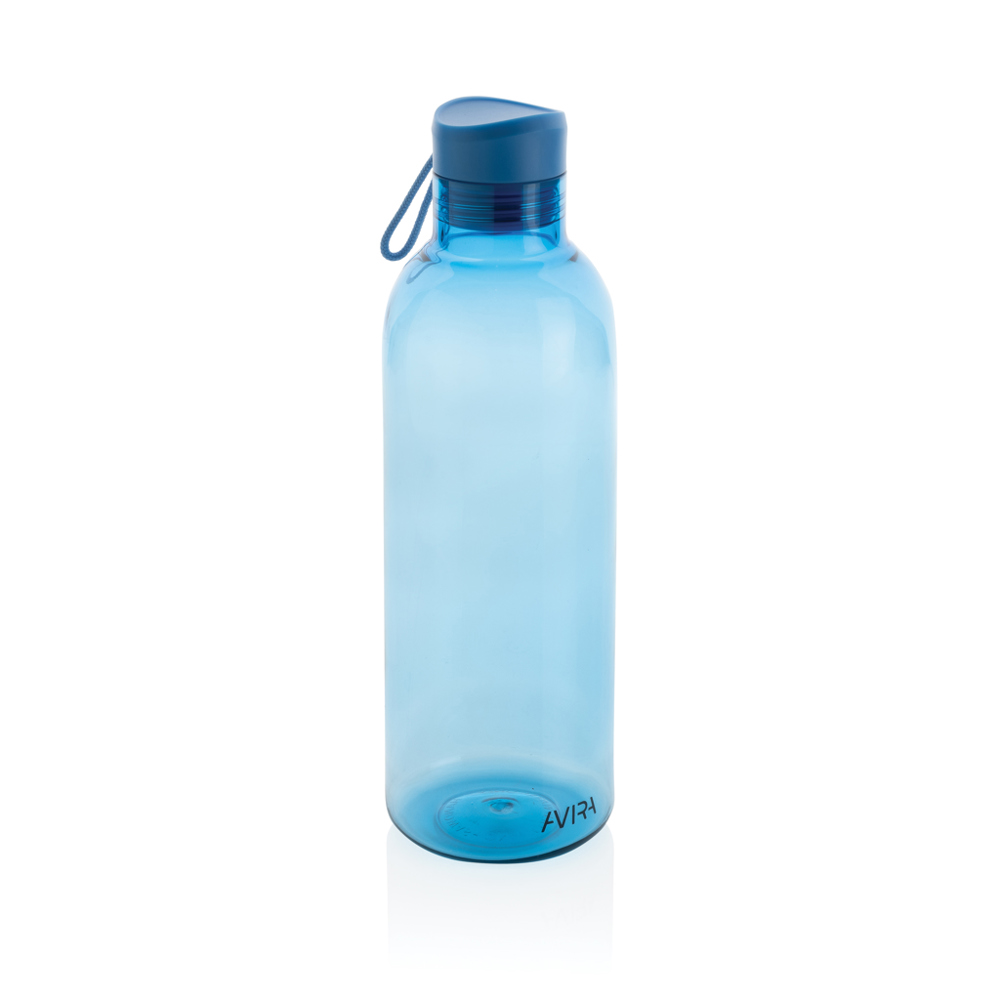 Avira Atik RCS recycelte PET-Flasche 1L - blau (± PMS 660C)