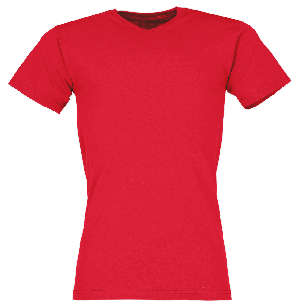 610660 - Valueweight V-Neck T-Shirt - Rot