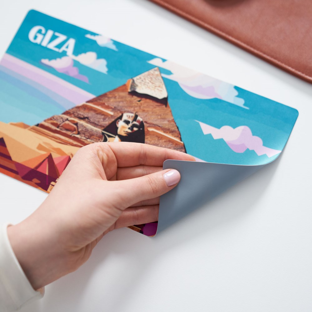 LapKoser® 3in1 Notebookpad 23x20 cm mit individueller Einlegekarte, All-Inclusive-Paket