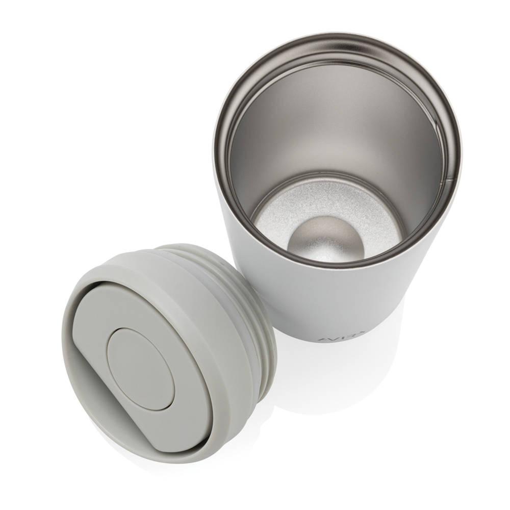 Avira Alix Klickbecher aus RCS rec. Stahl 400ml