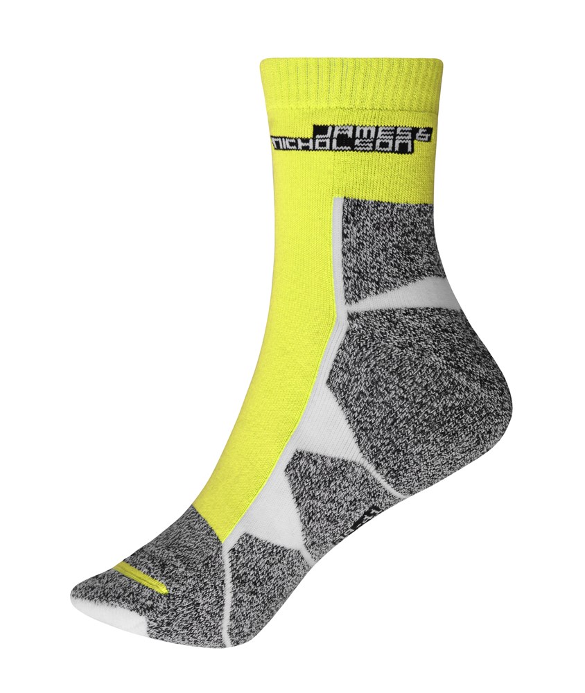 Sport Socks - Bright-yellow/white (ca. Pantone 809M
white)