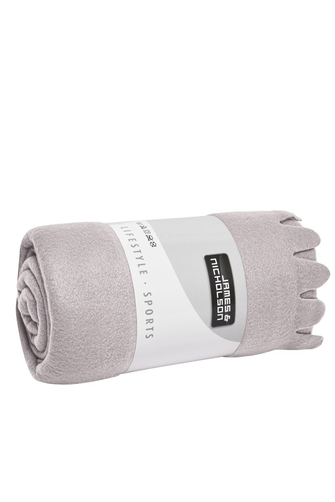 Fleece Blanket - Silver (ca. Pantone 421C)