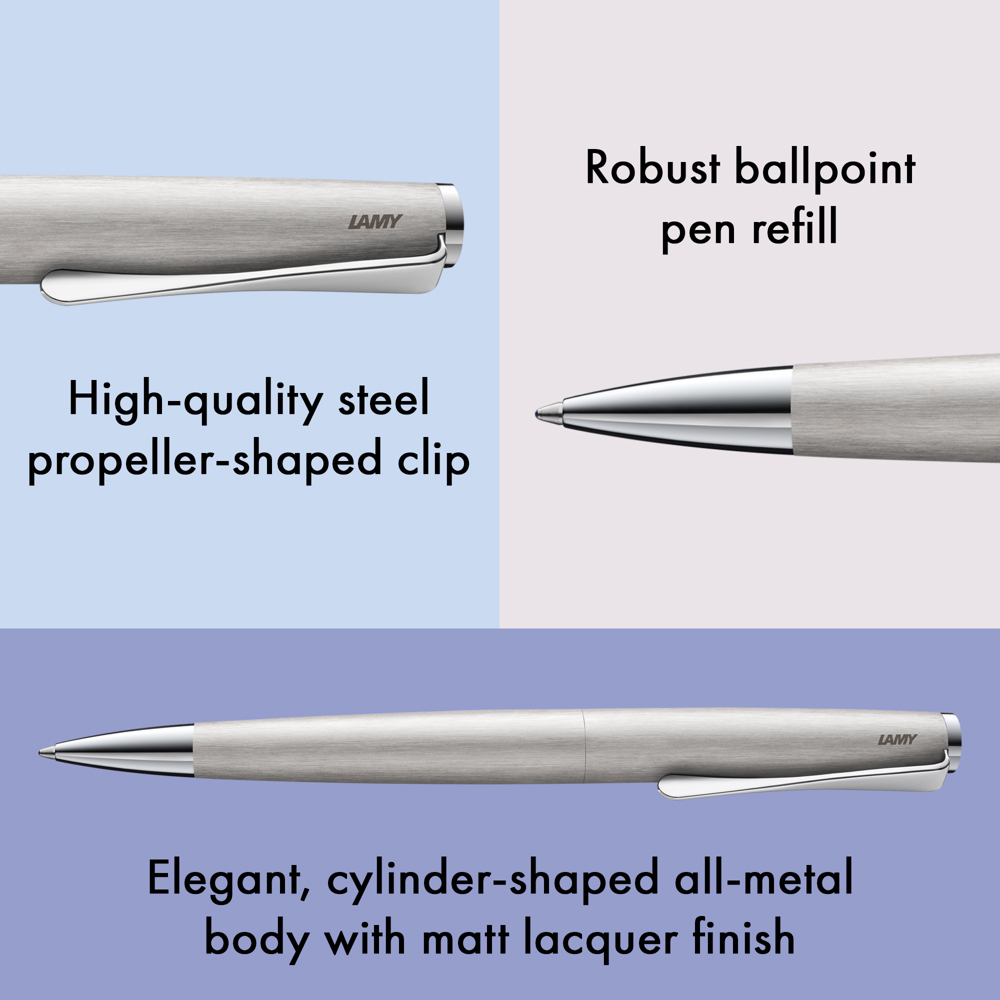 Kugelschreiber LAMY studio brushed