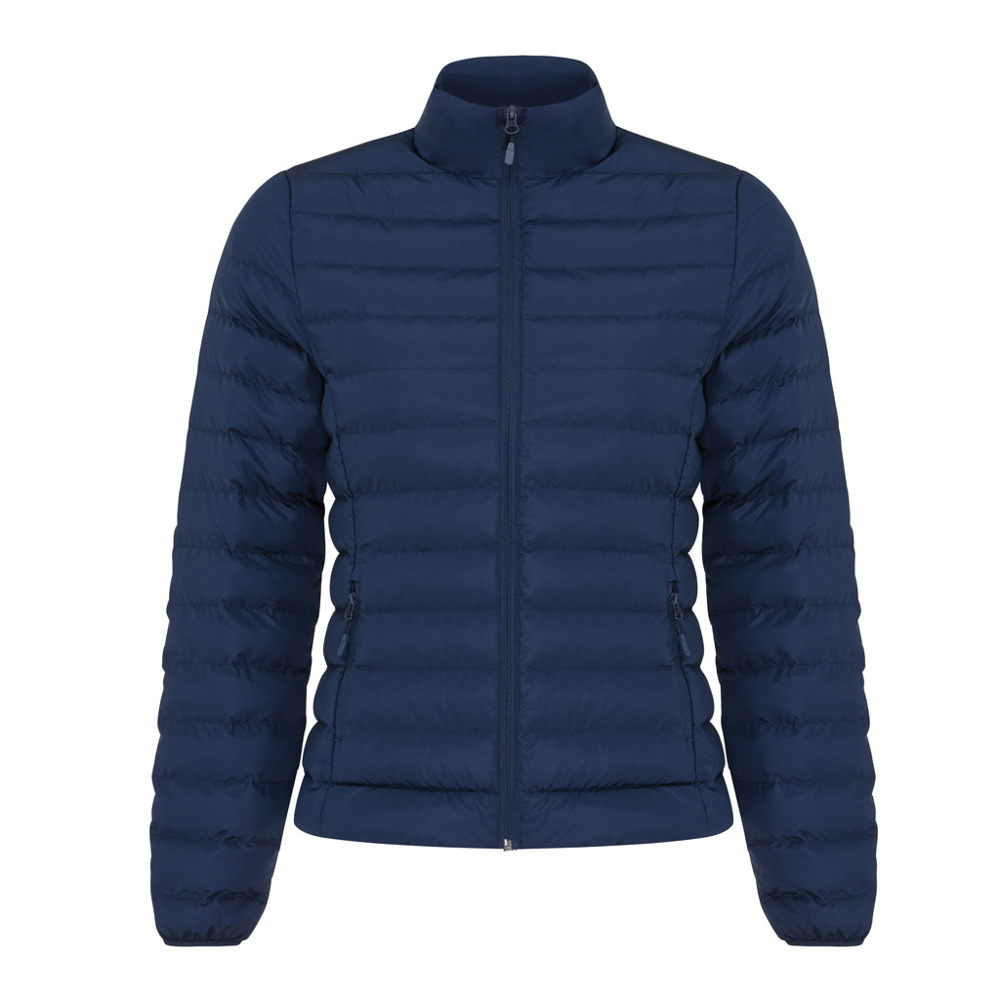 IQONIQ Maiko Damen Steppjacke aus recyceltem Polyester - navy blau (± PMS 19-3923TCX)