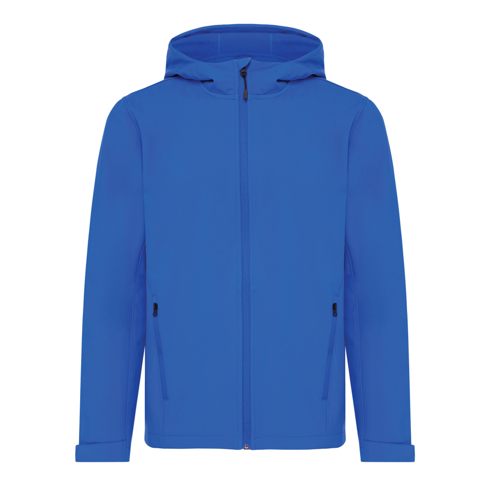 IQONIQ Makalu Herren Softshelljacke aus recyceltem Polyester - Königsblau (± PMS 19-4050 TCX)