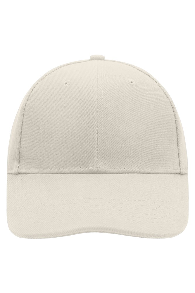 6 Panel Cap Laminated - Light-grey (ca. Pantone CoolGray4C)