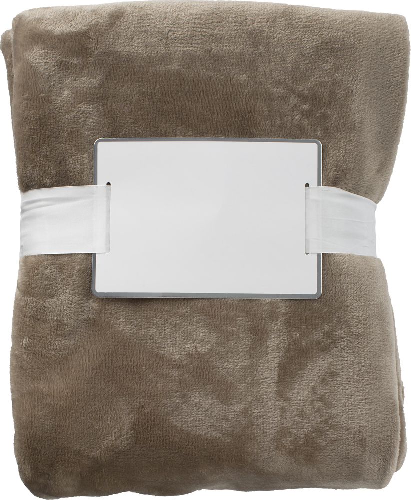 Decke aus Flanellvlies (280 gr/m²) Sean - Khaki