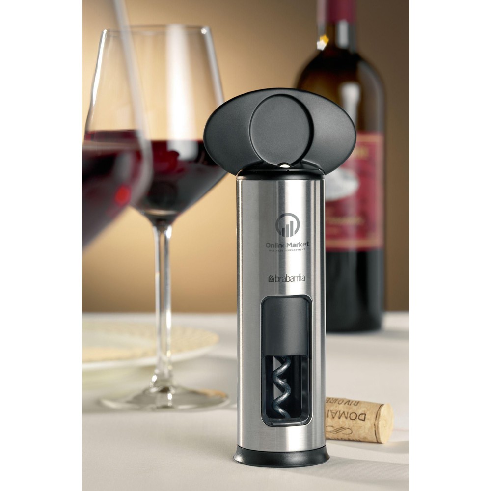 Brabantia Classic Edelstahl Korkenzieher
