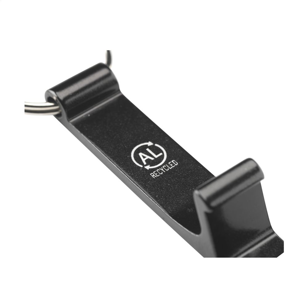 Alu Opener Phone Stand GRS Recycled Schlüsselanhänger