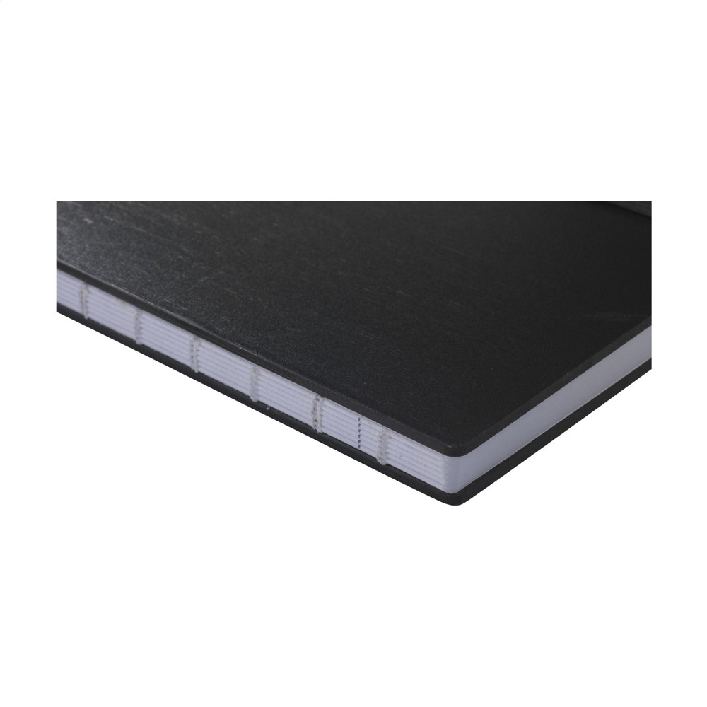 Bamboo Journal Naked Spine Notebook Black A5 Notizbuch