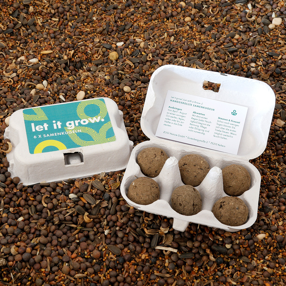 Samenkugeln 6er Karton – Kori