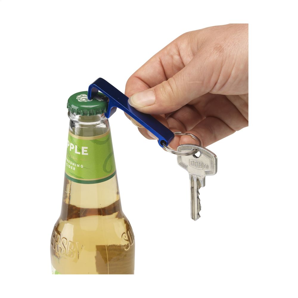 Alu Opener Phone Stand GRS Recycled Schlüsselanhänger