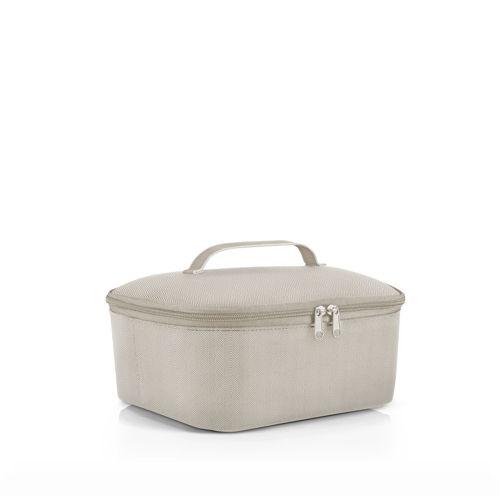 coolerbag M pocket - herringbone sand