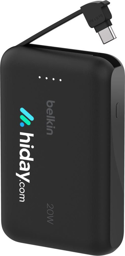 Belkin BoostCharge PowerBank 10K Integriertes Kabel